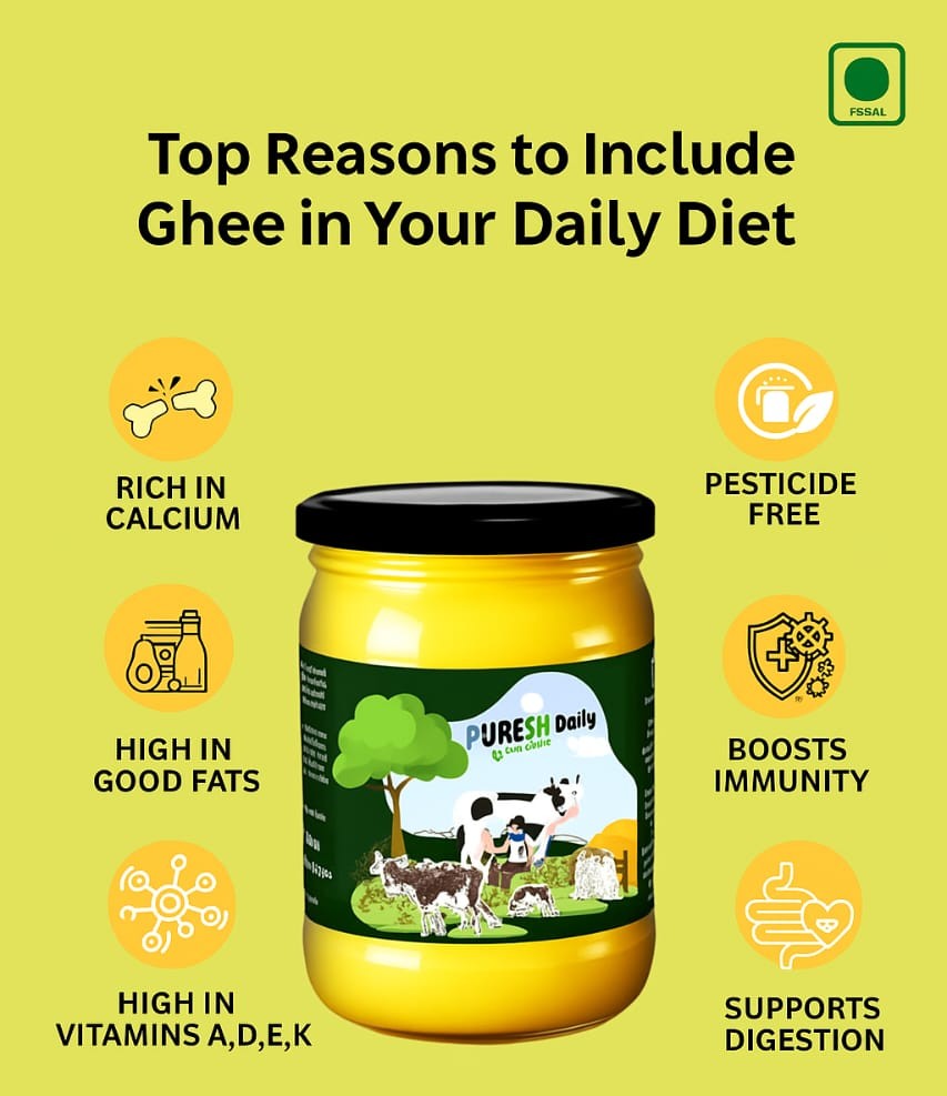Top Reasons to Include Ghee in Your Daily Diet.